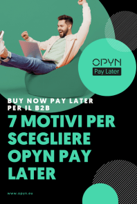 7 motivi per scegliere Opyn Pay Later