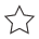 star-outline-black