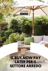 Buy Now Pay Later Arredamento - Opyn